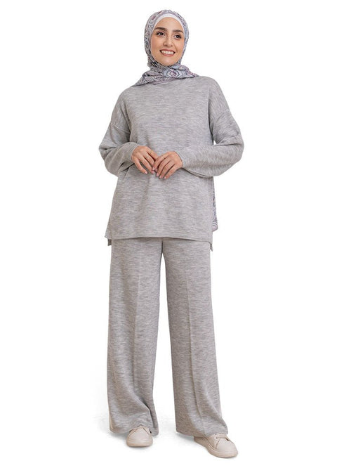 Cloud Line Knit Suit - Khotwh